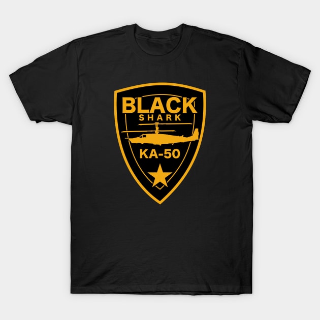 KA-50 Black Shark T-Shirt by TCP